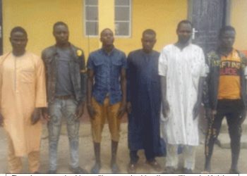 Nigerian military kills bandit, arrests six others