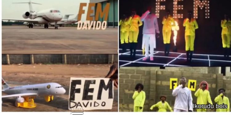 Ikorodu Bois receive accolades as they recreate Davido’s Fem music video