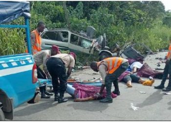 8 persons burnt to death in  Lagos-Ibadan expressway accident