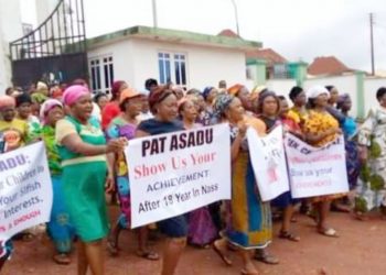 Nsukka women protest alleged poor performance of federal legislators