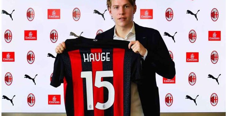 AC Milan sign Norwegian striker Hauge