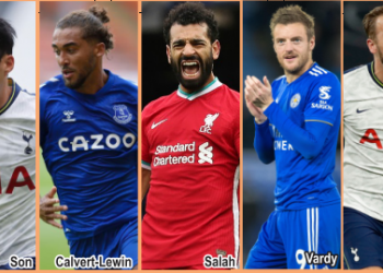 EPL: Highest goal scorers in Premier League after Week 5