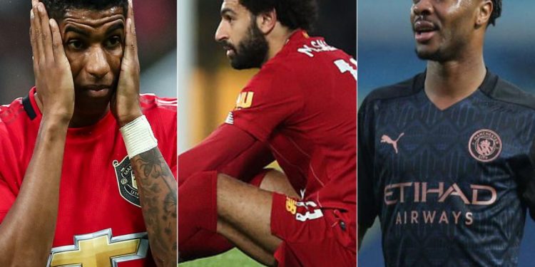 EPL: Weekend of woes for City, United, Liverpool