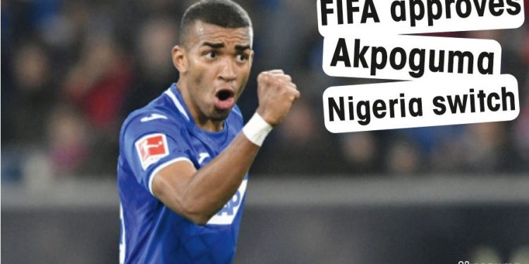 FIFA approves Akpoguma Nigeria switch