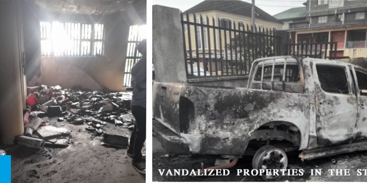Akwa Ibom tours property vandalised by hoodlums