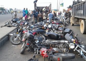 VIDEO: Riot at Apple Junction, Festac as task force, Okada riders clash