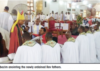 Archbishop Ibezim ordains 5  Archdeacons, collates 11 Canons