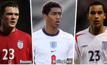 Bellingham added to England squad, follows in Rooney & Walcott’s footsteps