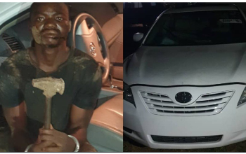 Suspected armed robber arrested with stolen car in Ogun
