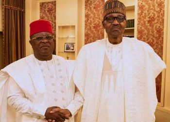 I’m proud of you’, Buhari commends Umahi for defecting to APC