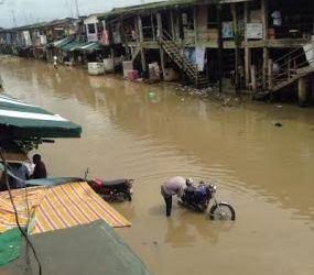 The current state of roads in Aba