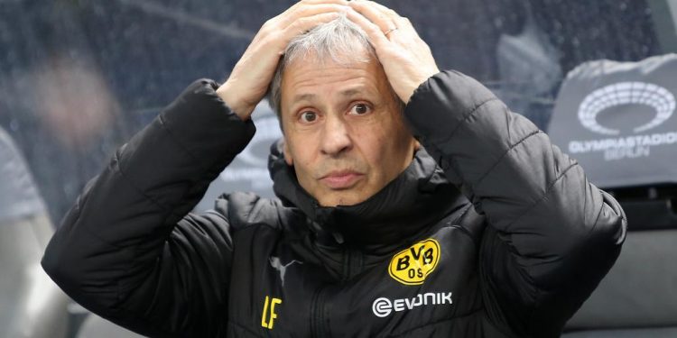 Borussia Dortmund sack coach Lucien Favre
