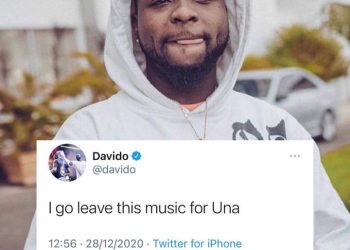 I Go Leave This Music For Una”- Davido Reacts Following Alleged Fight With Burna Boy