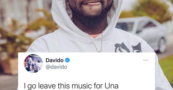 I Go Leave This Music For Una”- Davido Reacts Following Alleged Fight With Burna Boy