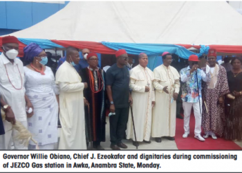 Obiano commissions mega gas station in Awka