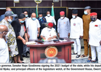 Uzodimma signs 2021 budget