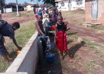 Lawmaker donates buses, borehole to constituents