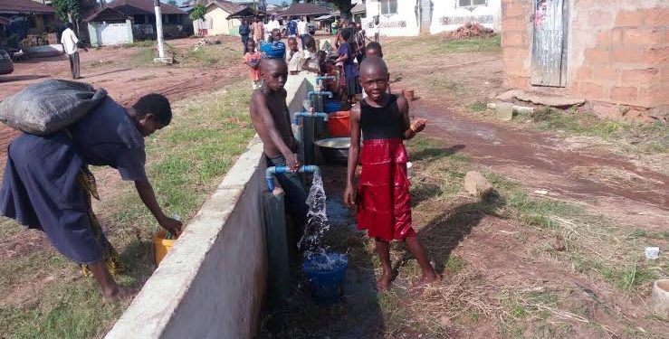 Lawmaker donates buses, borehole to constituents