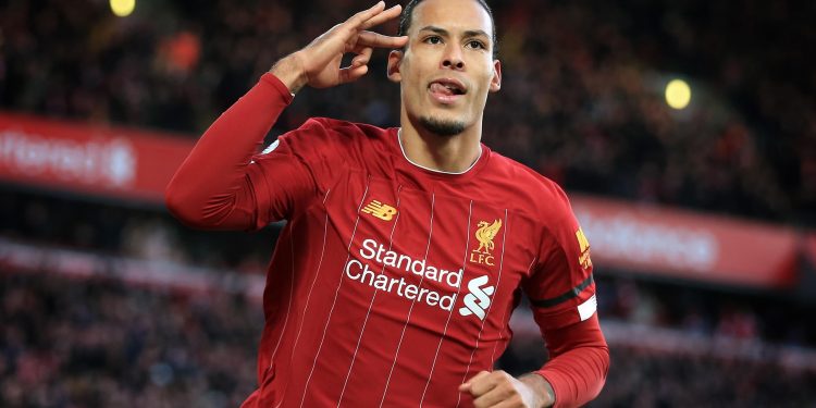 Van Dijk back at Liverpool as knee injury recovery steps up