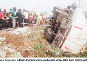 Fatal accident claims seven lives in Imo