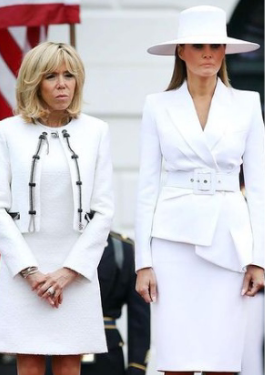 Iconic looks of Melania Trump during her time as US First Lady