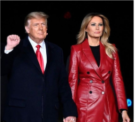 Iconic looks of Melania Trump during her time as US First Lady