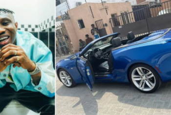 Rapper Zlatan Ibile acquires new sports car