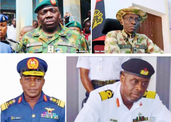 Again, Buhari sidelines Igbo in the  appointment of Service Chiefs