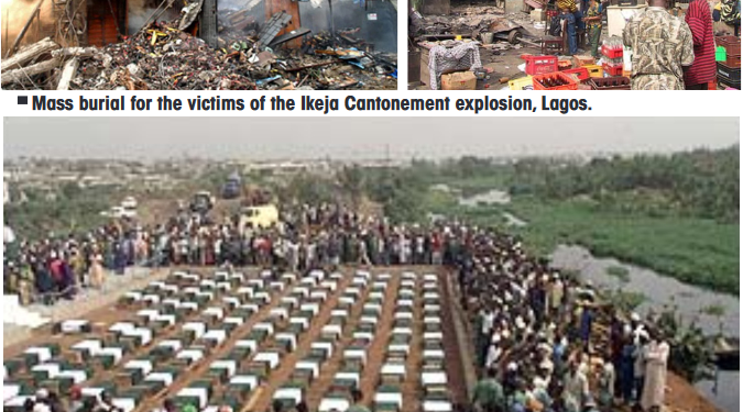 Ikeja bomb blast killed 1000: 19 years after, Nigerians still die of explosions everyday