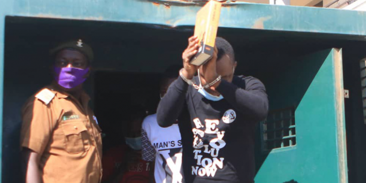 Sowore arrives court in handcuffs