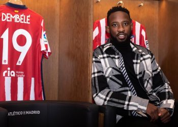 Atletico striker, Dembele,  tests positive for COVID-19