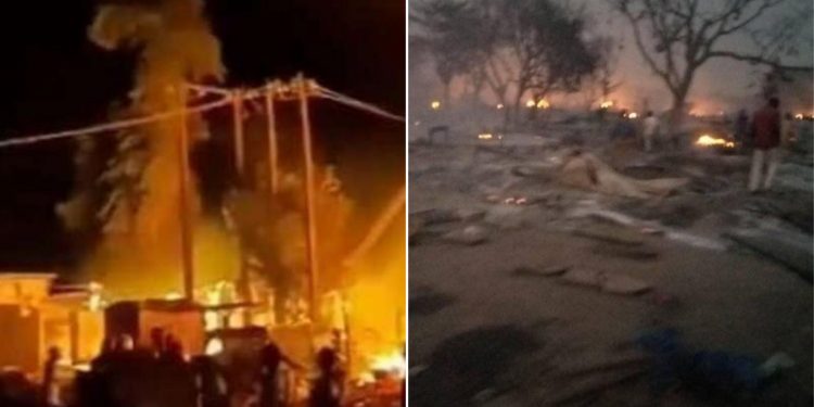 Five dead, many injured as fire guts Abuja market