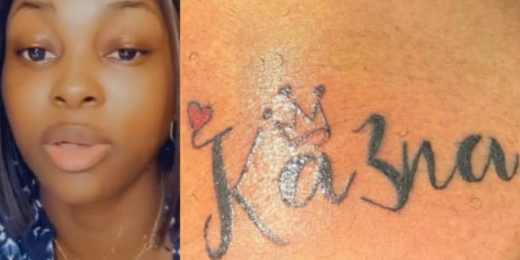 Ka3na blasts fan who tattooed her name on her body