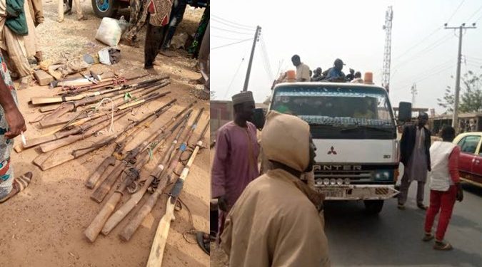 Amotekun intercepts truckload of armed Fulani herdsmen in Ibadan