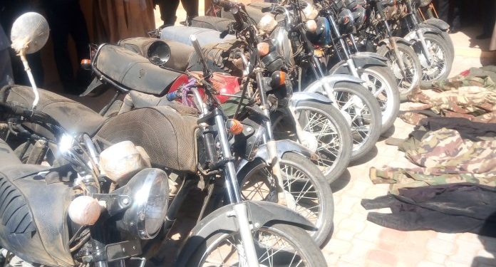 Zamfara police foils robbery, recovers 14 operational motorbikes from bandits
