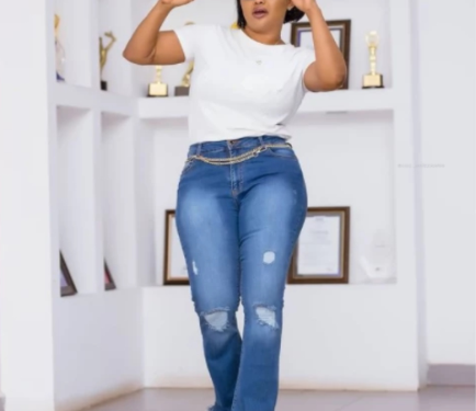 Going casual with Nana Ama McBrown