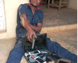 Suspected armed robber arrested in NSCDC uniform