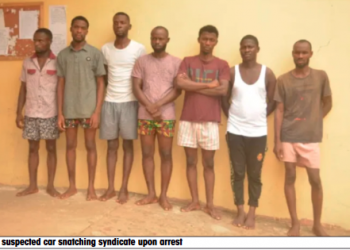 Imo Police busts car snatching syndicate, recovers stolen SUV