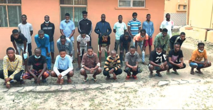 EFCC nabs 28 internet fraud suspects in Lagos