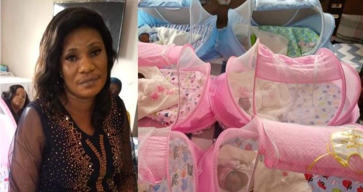 Woman gives birth to sextuplets after six years of giving birth to twins