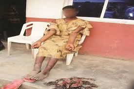 Woman chains mentally-ill daughter in Abia