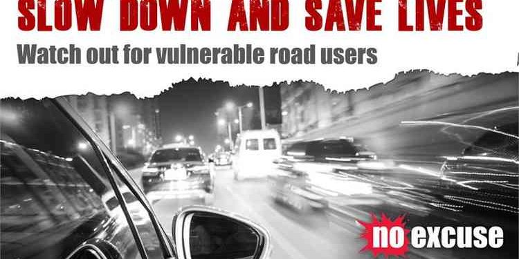 Motorists warned against excessive speeding as driver kills pedestrian