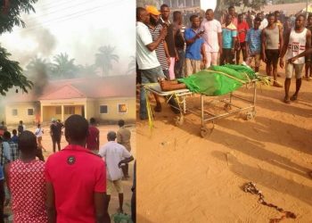 Imo youths burn another police station over alleged murder of kinsman