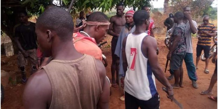 Anambra community youths protest alleged criminal activities, kidnapping by herdsmen