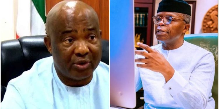 Focus on good  governance, Osibanjo  charges Uzodimma