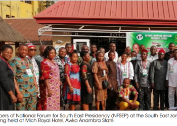 NFSEP drums support for 2023 presidency of South East extraction