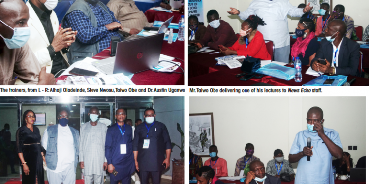 News Echo trains staff  on enhancing professionalism  and journalism skills