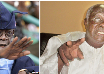 Whose leadership brought Lagos down? Tinubu, Bode George give crossfire answers