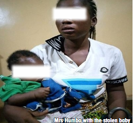 Woman arrested for allegedly stealing four-month-old baby