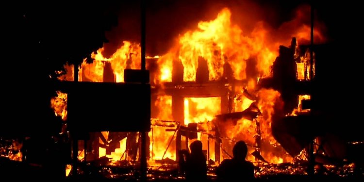 Cleric loses family house to fire in Anambra